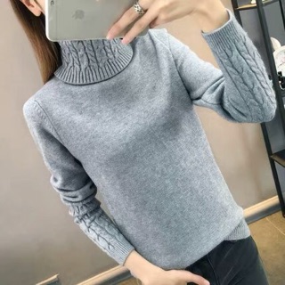 Áo len nữ cổ lọ