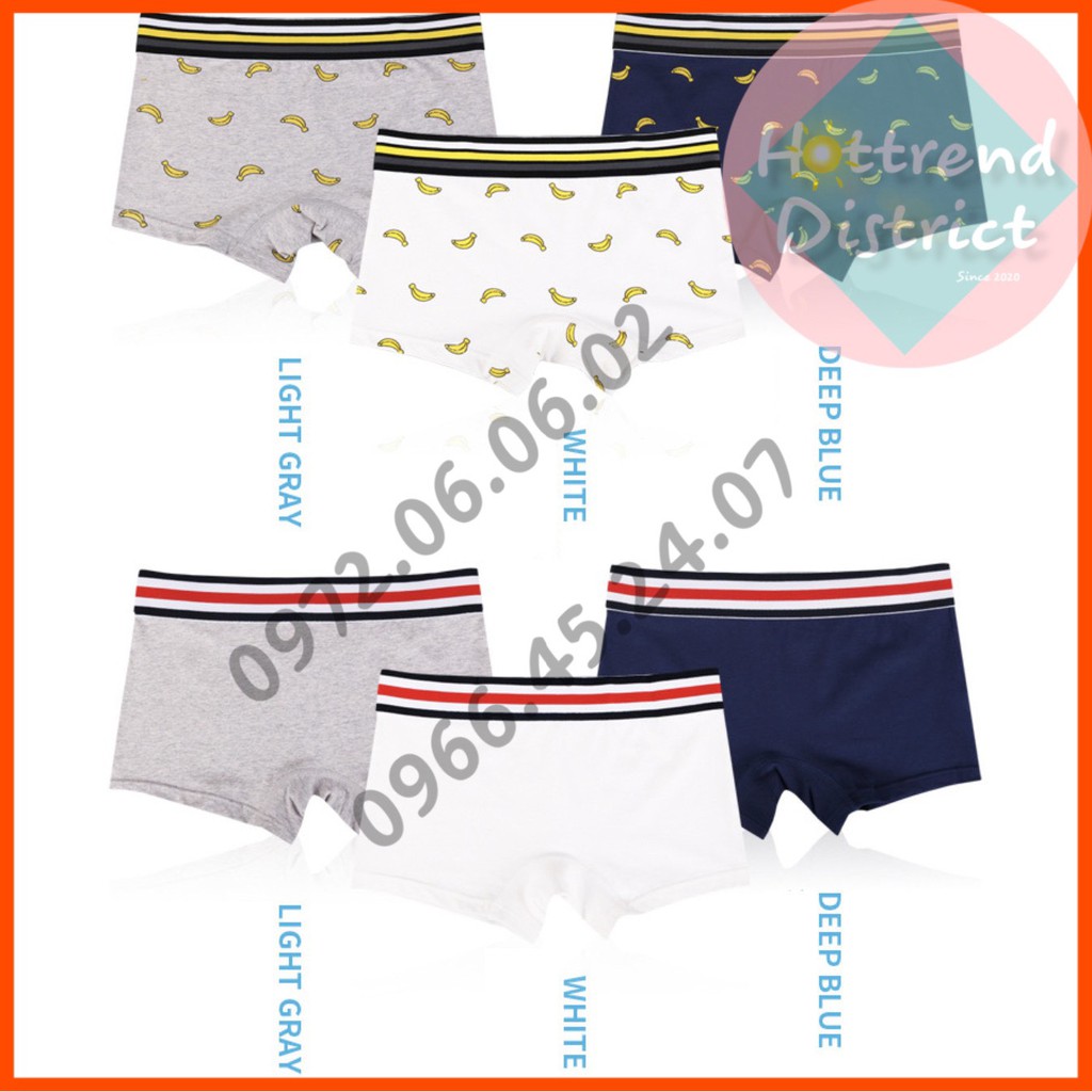 Quần boxer nữ/ tomboy hoạ tiết chuối, quần sịp, quần lót đùi
