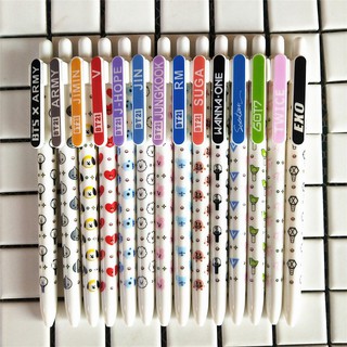 Bút bi in lightstick nhóm nhạc BTS, GOT7, EXO
