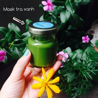 Mask trà xanh dạng khô