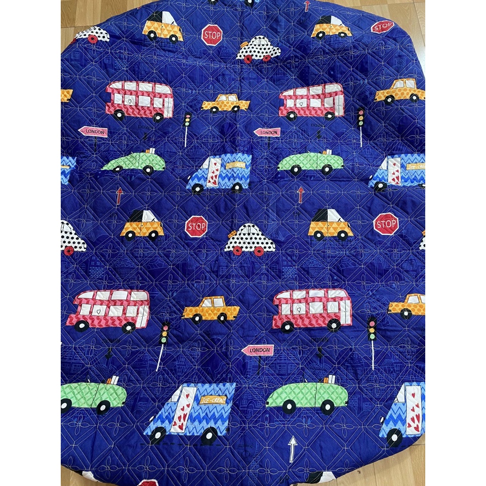 Ga giường trần bông poly cotton bo chun họa tiết hình thú dễ thương, ga trải giường nhiều kích thước - MT.Decor | BigBuy360 - bigbuy360.vn