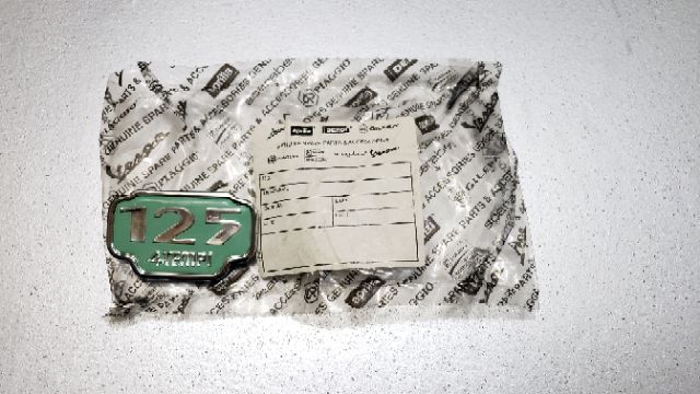 Tem cốp trước 4Tempi dành cho xe vespa Et8, Vespa Et4