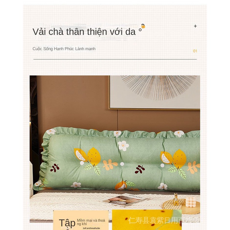 Đệm Lót Ghế sofa Tatami Dài Hai Lớp Tựa Lưng Có Thể Tháo Rời Và Giặt Được