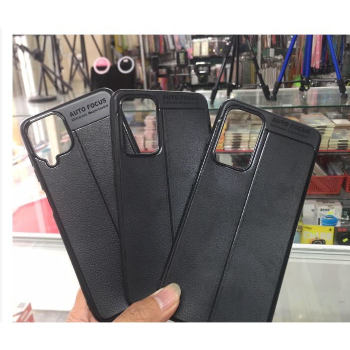 Ốp lưng Samsung Galaxy A32/A52 dẻo giả da Auto Focus chống bám vân tay
