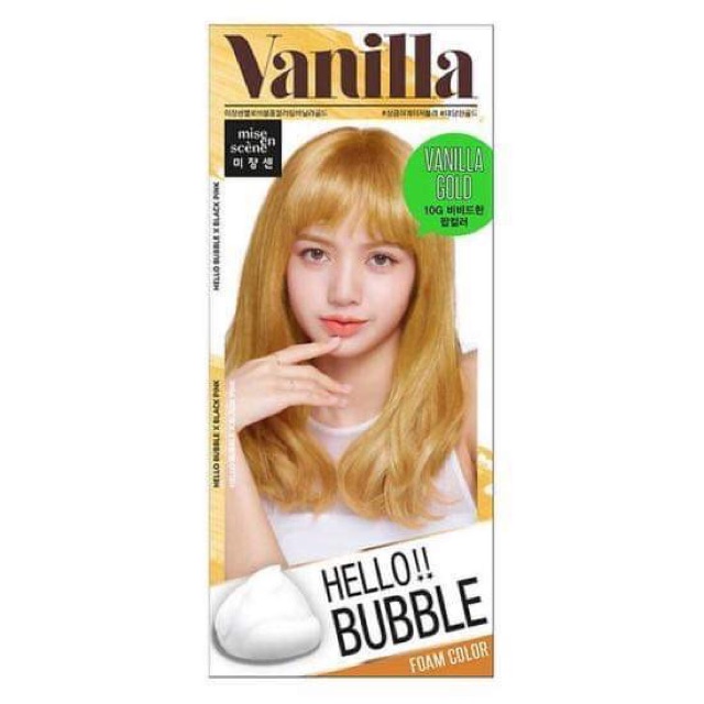 (CÓ SẴN) (SỈ inbox) THUỐC NHUỘM TÓC DẠNG BỌT HELLO BUBBLE  BLACKPINK AN TOÀN KHÔNG HÓA CHẤT KHÔNG TỔN THƯƠNG CHO DA ĐẦU | BigBuy360 - bigbuy360.vn