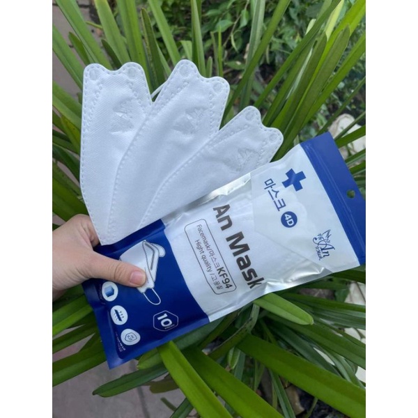 [ Combo 50 Chiếc ] Khẩu Trang 4 Lớp KF94 Chống Bụi Mịn , Kháng Khuẩn Cao Cấp