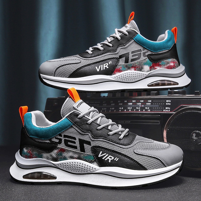 Giày Sneaker Nam [FREESHIP EXTRA PLUS] Giày Nam Thể Thao tăng chiều cao, phối màu cực đỉnh mã Vir