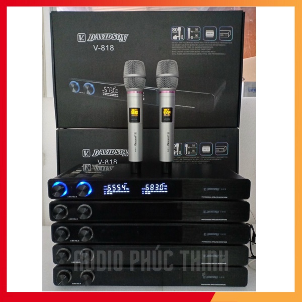 Micro không dây hiệu Davidson 818 - Chính hãng hàng công ty