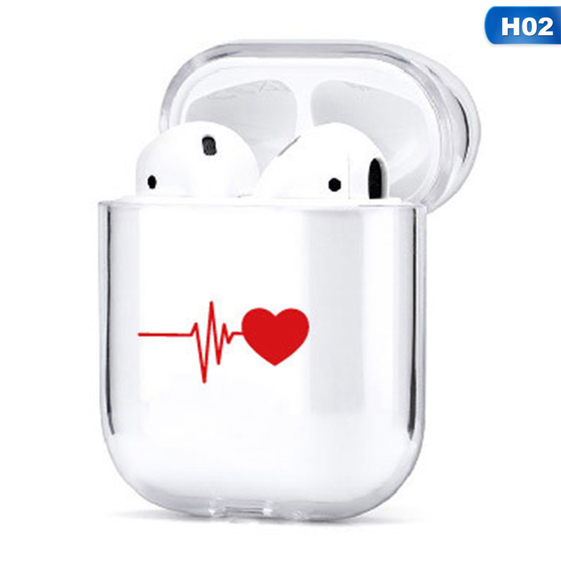 Vỏ Bảo Vệ Hộp Sạc Tai Nghe Airpods Họa Tiết Xinh Xắn