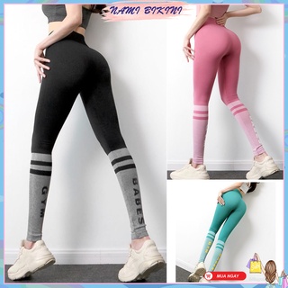 Quần legging tập gym yoga AMIN AM006 quần thể thao co giãn 4 chiều siêu nâng mông tôn dáng Nami
