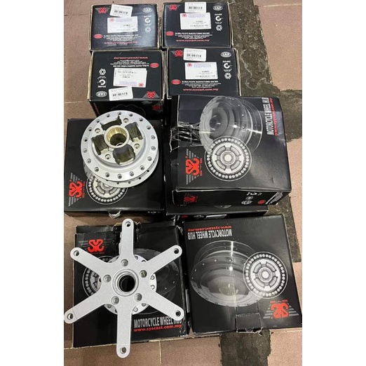 Combo đùm Sonic trước sau  5 lỗ gắn dĩa zin