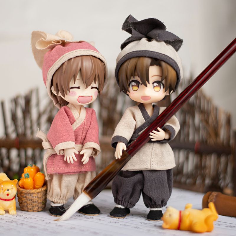 Set thư sinh- Quần áo cho nendoroidoll,ob11, ymy,ddf