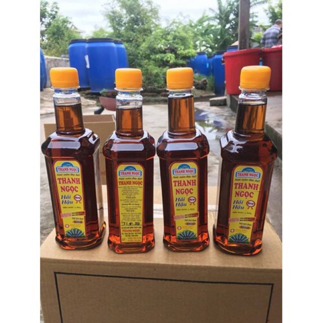 0,5 lít nước mắm cốt gia truyền nam định thơm ngon đậm đà