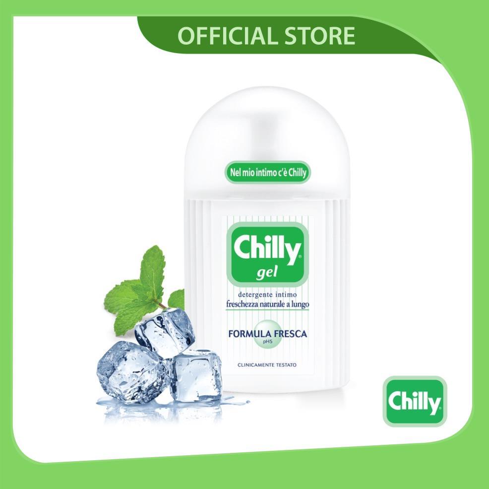 Dung dịch vệ sinh phụ nữ Chilly Gel - Se se lạnh, bùng tươi mát -  số 1 tại Italy -  (200ml/chai)