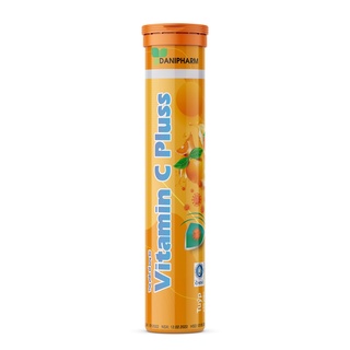 Viên sủi Vitamin C Pluss - Bổ sung Vitamin C, Tăng cường đề kháng, Tăng bền thành mạch