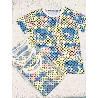 Sale!!! Áo thun nữ free size vải loang màu