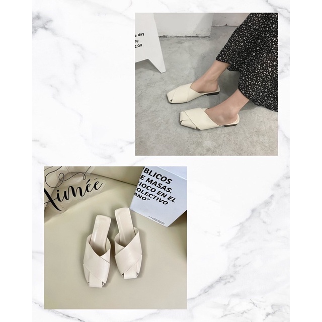 Sục Da Mềm Đế 2 Phân Phiên Bảng Chéo Mang Cực Êm (Hàng Quảng Châu Full Box)