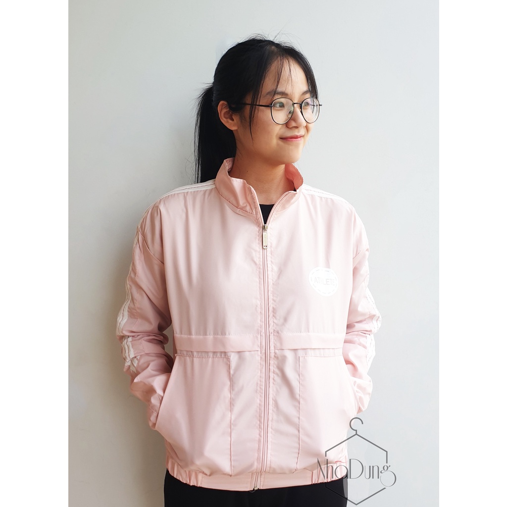 Áo khoác dù, áo khoác gió hai lớp unisex Nhã Dung Store cực bền freesize dưới 60kg