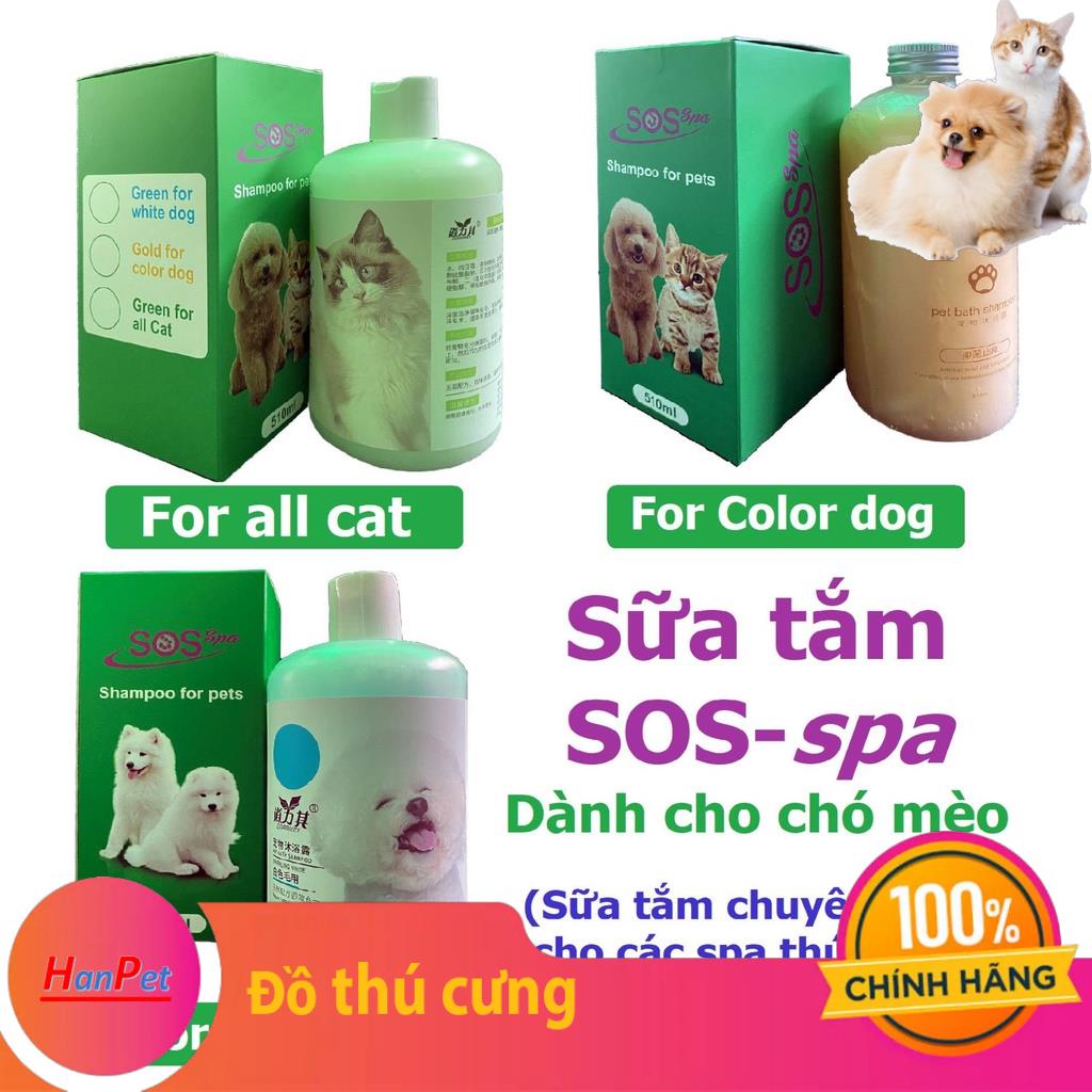 Sữa tắm chó mèo SOS Spa (510ml)