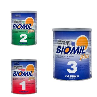 SỮA BỘT BIOMIL PLUS 1/2/3 400G