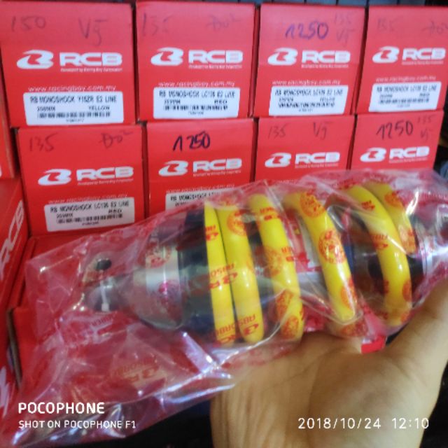 Phuộc RACING BOY E2 LINE monosock cho ExCITER 135 -150