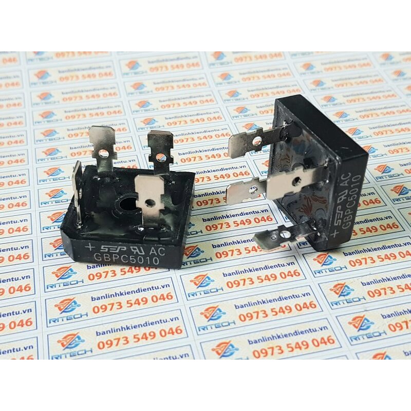 [Combo 3 chiếc] GBPC5010 Diode cầu 50A/1000V