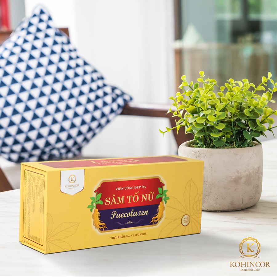 Viên Uống Đẹp Da Sâm Tố Nữ Puecolazen Kohinoor(mẫu mới có mã) | BigBuy360 - bigbuy360.vn