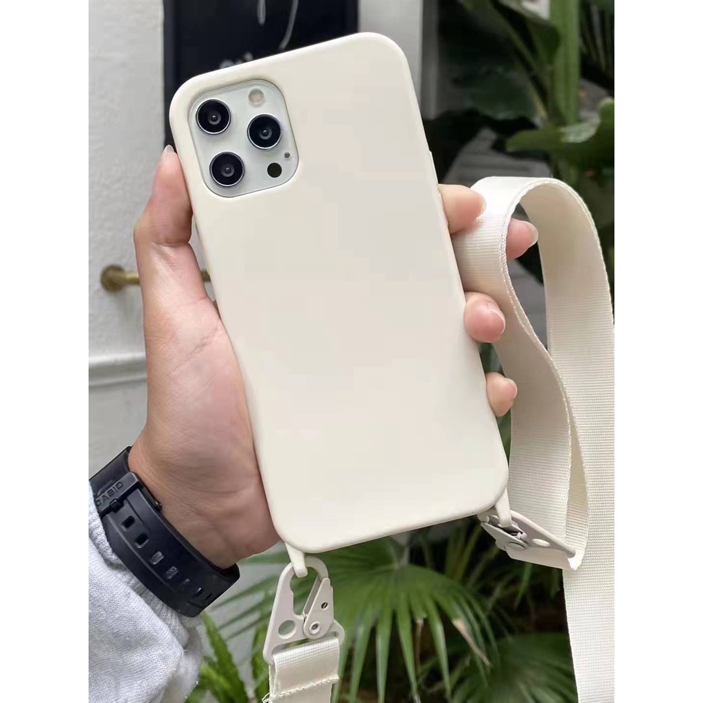 For Iphone 14 Pro Max Ốp Điện Thoại Mềm Có Dây Đeo Chéo Cho for Iphone 14 13 Pro Max 11 Pro Max 7 8 Plus Xr Xs Max