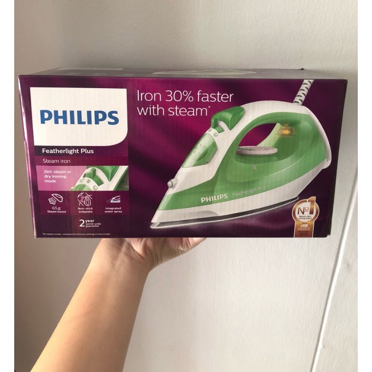 Bàn ủi hơi nước Philips GC1426 Xanh lá