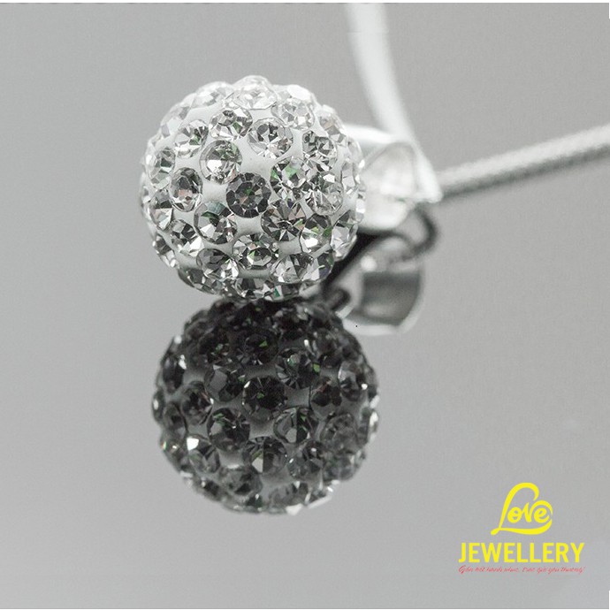 Vòng Cổ Bạc, Dây Chuyền Bạc TNC JEWELLERY Bồ Công Anh Đính Đá Sang Trọng