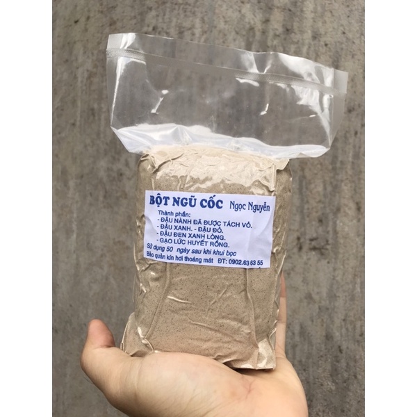 Bột ngũ cốc tăng cân, thực phẩm dinh dưỡng, tăng cơ giảm mỡ Ngọc Nguyễn 1KG