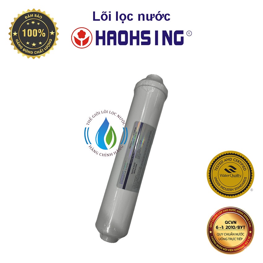 Lõi lọc nước Haohsing số 5 hay còn gọi là lõi T33 giúp đảm bảo chất lượng nước đầu ra tốt nhất cho gia đình