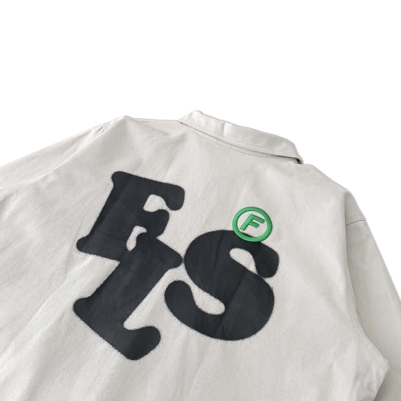 Áo khoác kaki FEARLESS FLS logo