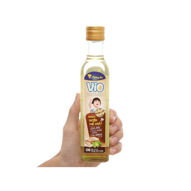 Dầu Vio Mè Tường An chai 250ml ( dành cho bé trên 6 tháng )
