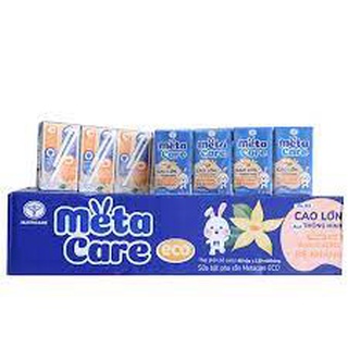 Thùng 48 hộp sữa bột pha sẵn meta care eco 180ml