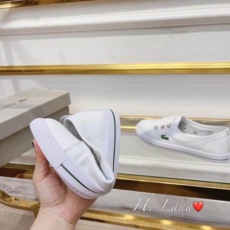 GIÀY SLIP ON THÊU CÁ SẤU HÀNG VỠ BOX