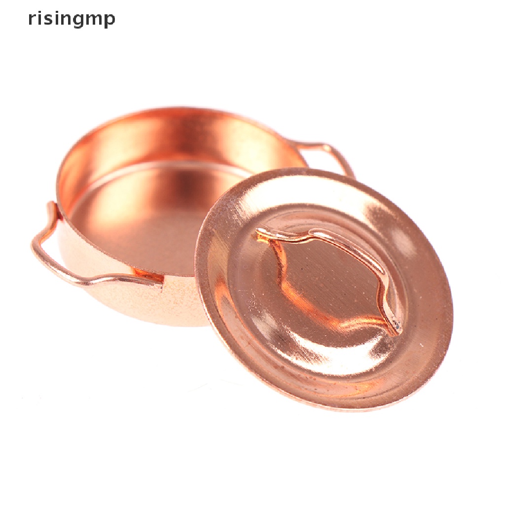 Mô Hình Nồi Nấu Súp Mini Tỉ Lệ 1 / 12 Dùng Trang Trí Nhà Búp Bê ♨Nóng Bỏng