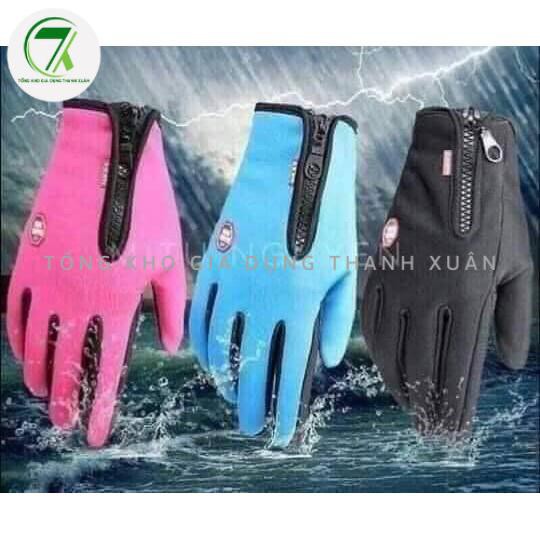Găng tay chống thấm nước có cảm ứng điện thoại