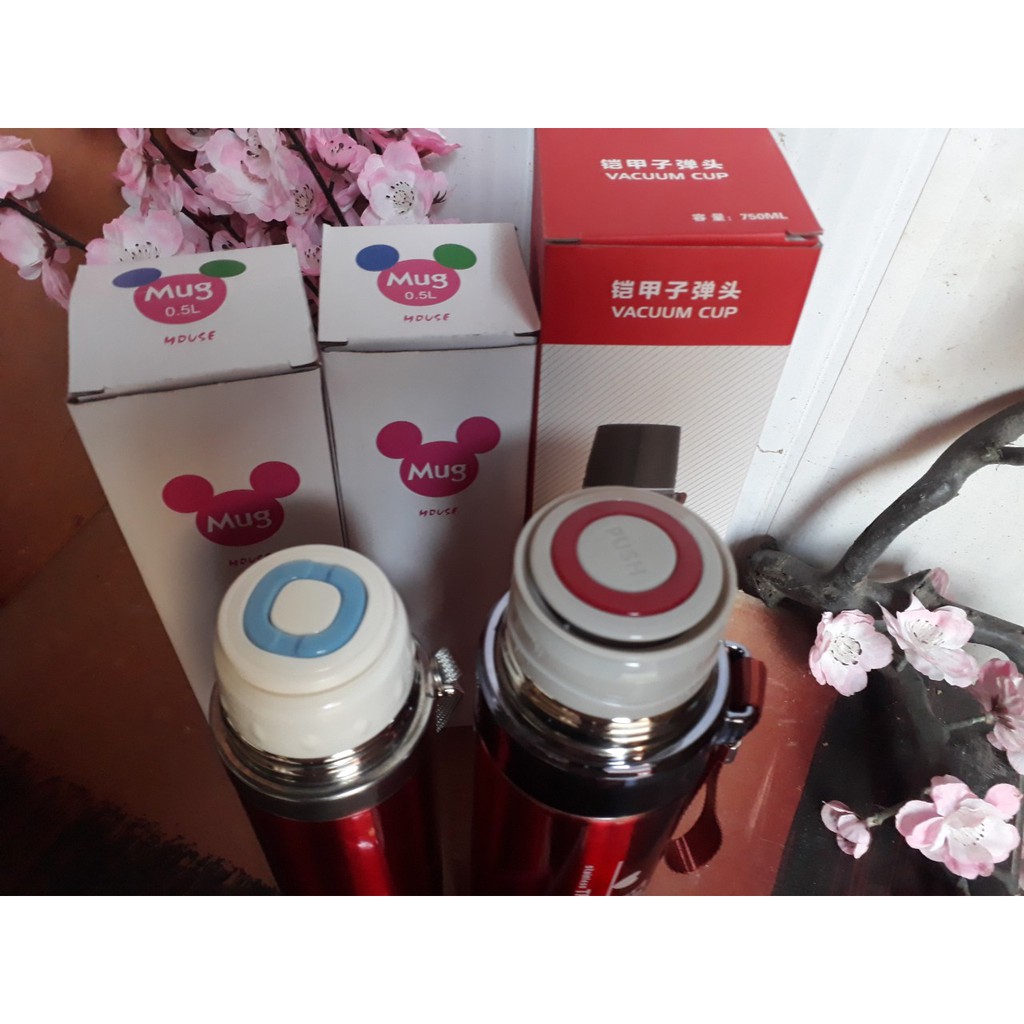 Bình giữ nhiệt inox cao cấp mẫu thể thao dung tích lớn
