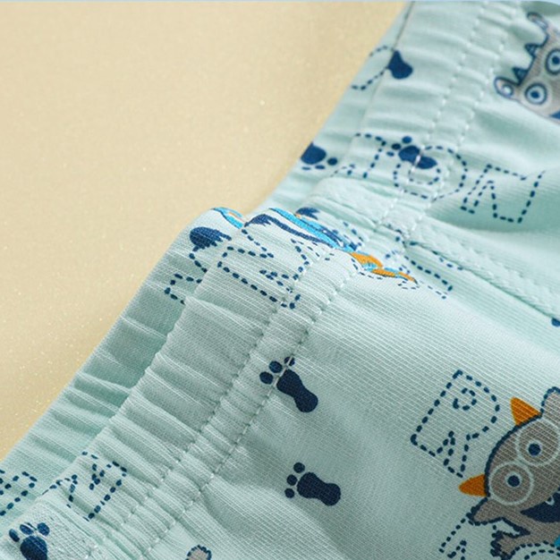 Set 5 Quần Chíp Đùi BABIBABI Chính Hãng Cottong Kháng Khuẩn Co Giãn 4 Chiều Cho Bé Trai Và Bé Gái Đồ Lót Cho Bé