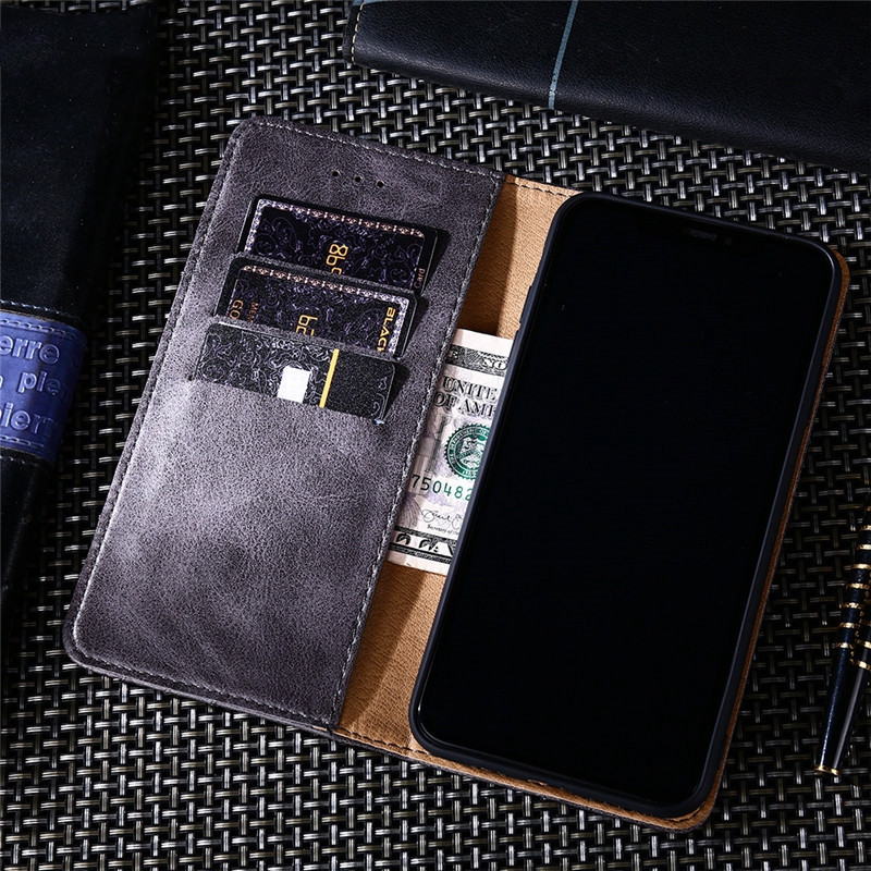 Samsung Galaxy S21 Phone Case Samsun S21 Plus / Samsung S21 Ultra Luxury Flip Retro Wallet Leather Protective Cover