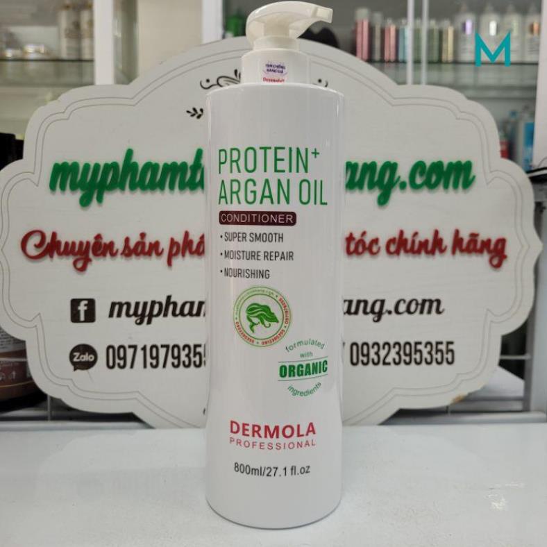 DẦU GỘI XẢ DERMOLA ORGANIC CHỐNG RỤNG PHỤC HỒI 800ML D99