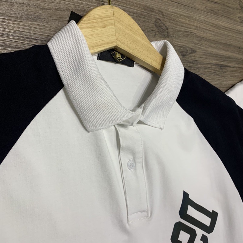 Áo thun nam cổ trụ đính kim sa cánh chim(chất liệu cotton 100%) | BigBuy360 - bigbuy360.vn