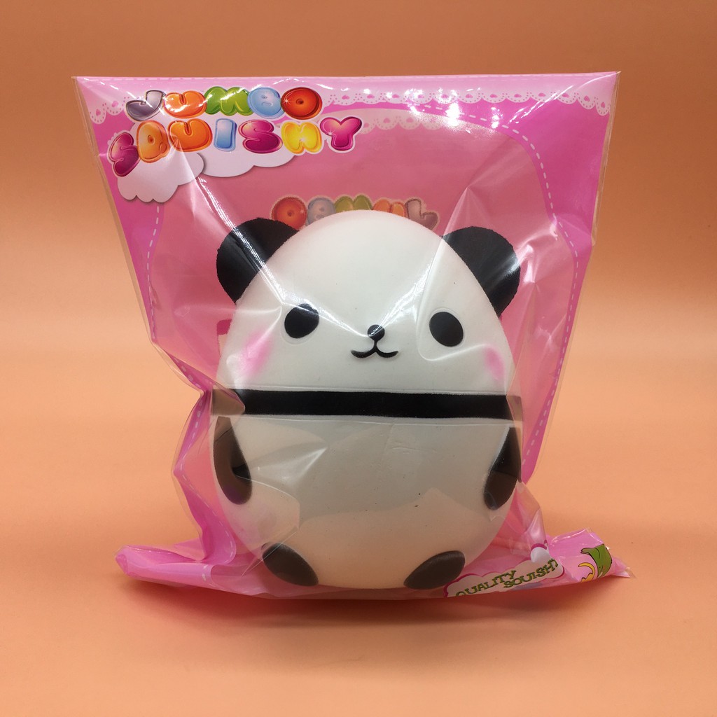 Squishy Panda Trứng 15cm siêu chậm tăng tặng kèm bao bì S016