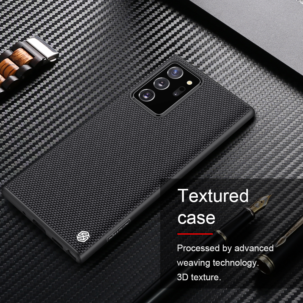 Ốp điện thoại Nillkin bằng sợi nylon mỏng và nhẹ chống trượt cho Samsung Galaxy Note 20 Ultra / Note20 5G