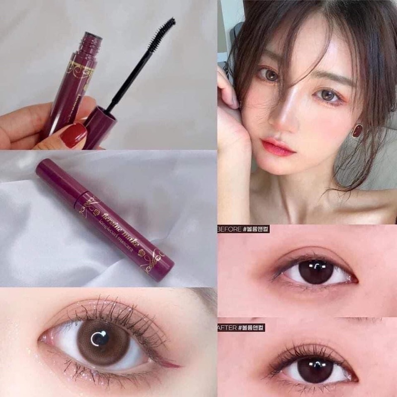 Mascara kissme  heroin make EX - Long and Curl 6g phiên bản Hàn Quốc