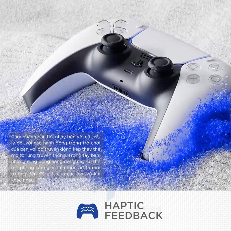 Tay cầm PS5 chơi game Dualsense Controller Playstation 5 chính hãng (Màu Trắng, Đen, Đỏ)