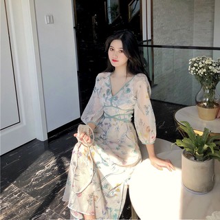 (R303) Đầm ulzzang dự tiệc tiểu thư 2020 (kèm ảnh khách)