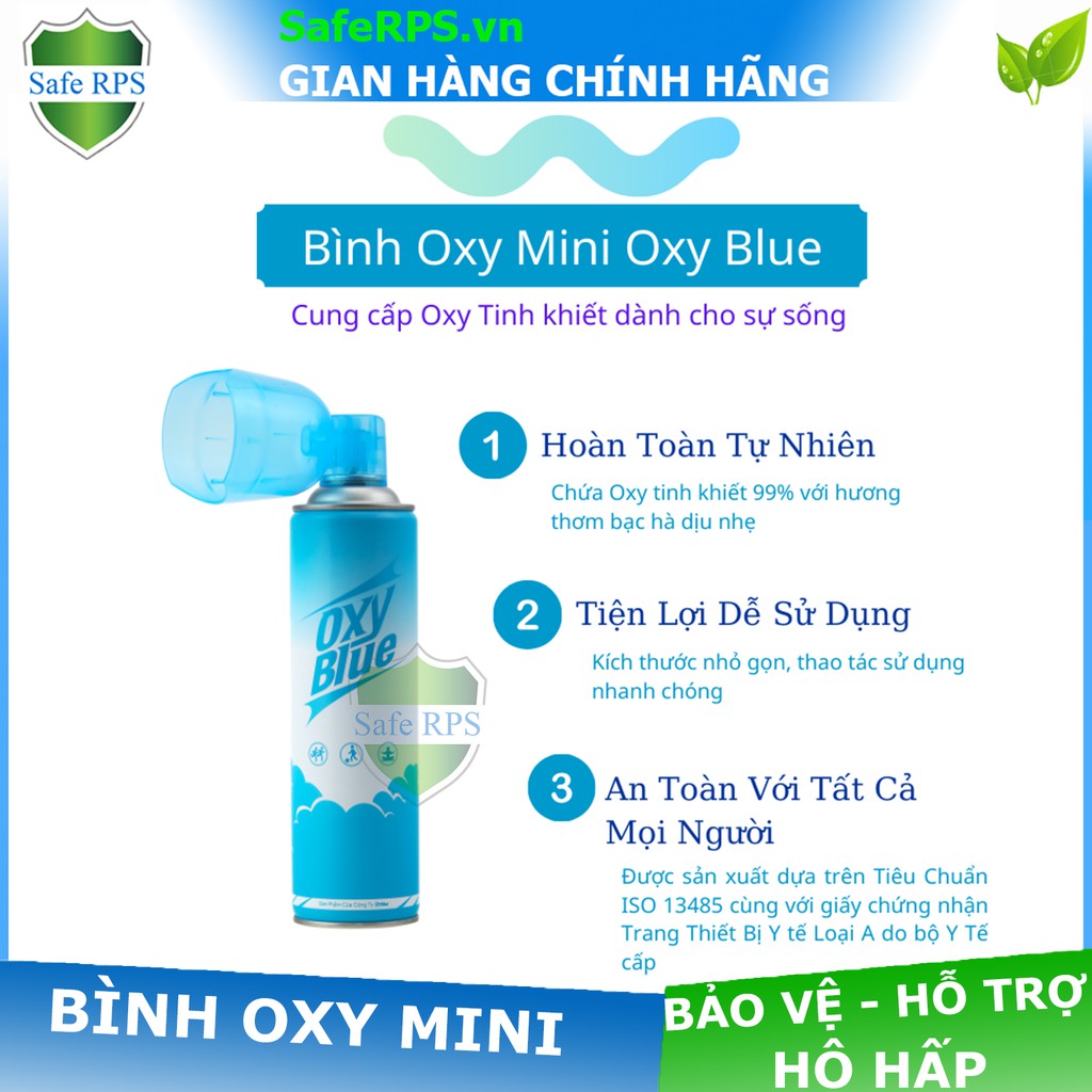 Bình Oxy Mini Cầm tay cung cấp Oxy tinh khiết 99%