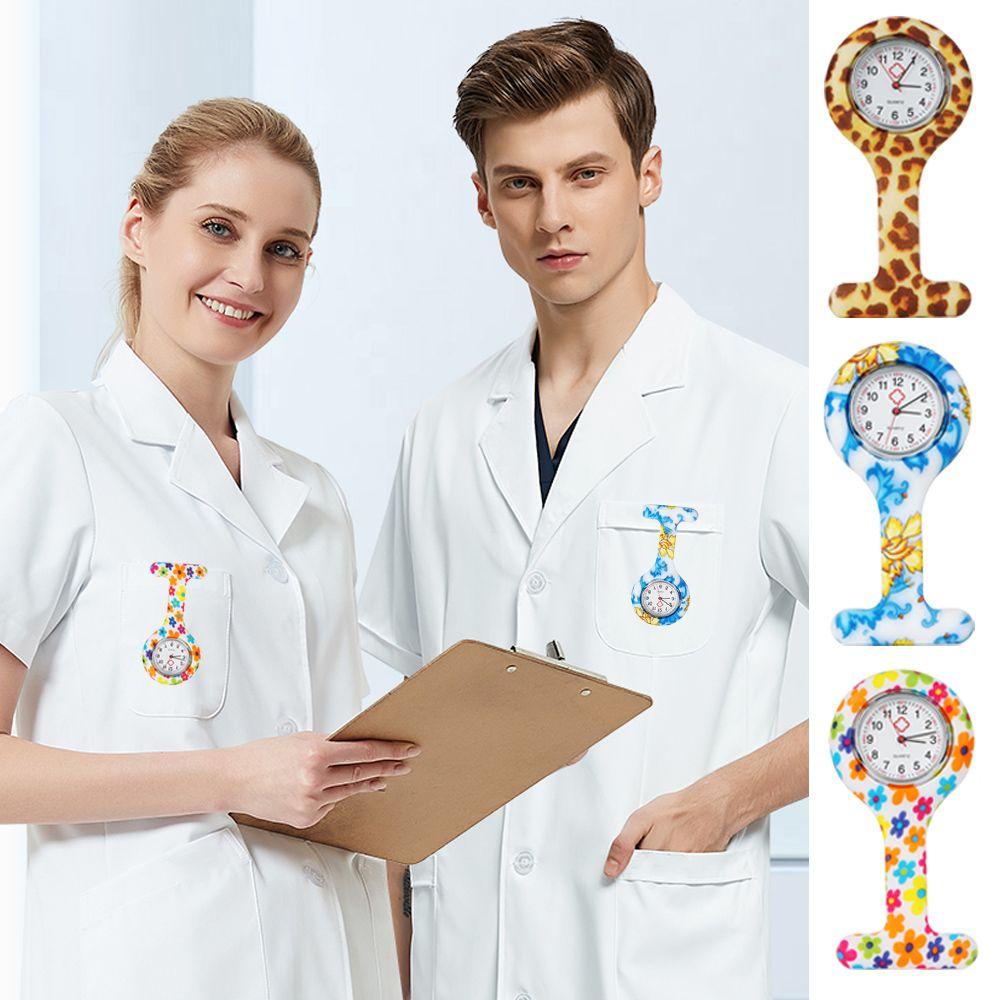 KENT1 Đồng Hồ Y Tá Silicone Nhiều Màu